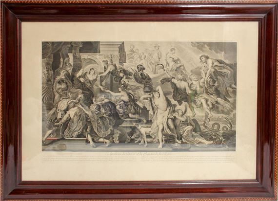 L'Apotheose D'henri IV et la Regence de la Reine by Peter Paul Rubens