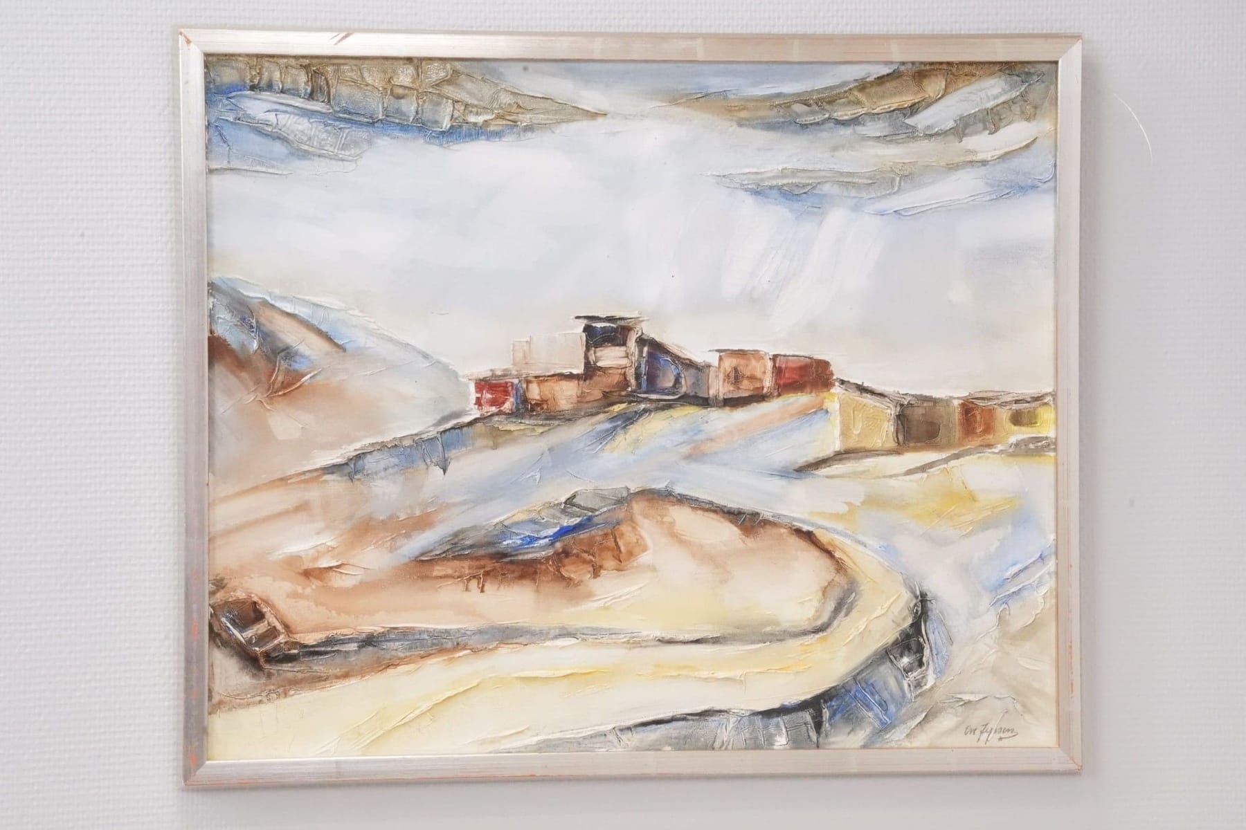 Artwork by Ove Jepsen, akryl på duk, Made of acrylic on canvas