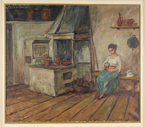 W kuchennej izbie by Maciej Lachur, 1958