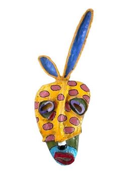 Metal Mask Sculpture - Bill Hickman