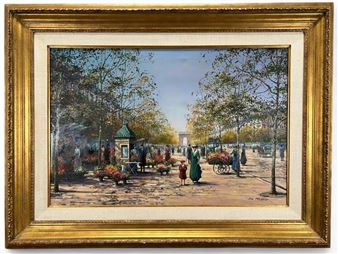 Les Champs-Elysees En Automne - Jean Faurege