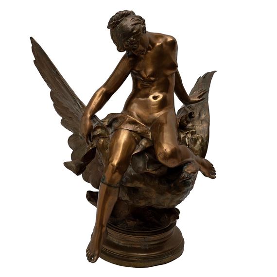 EL RAPTO DE HEBE - French School, 20th Century