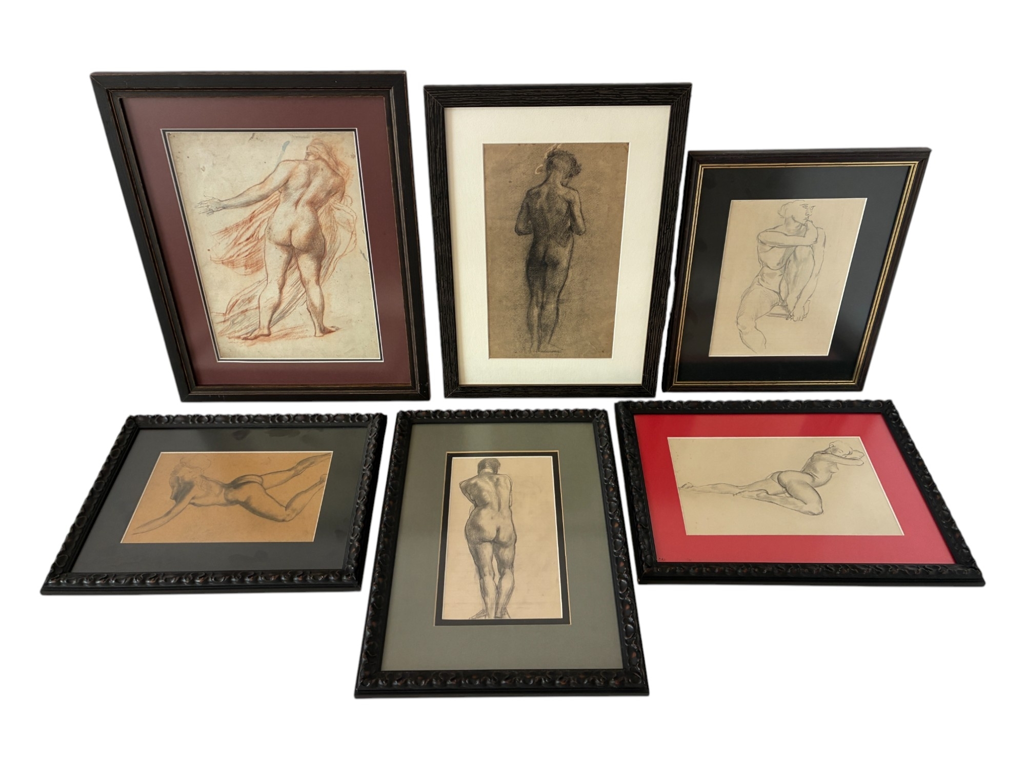 Cecil William Rhodes | Six life drawing studies | MutualArt