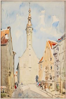 Tallinns rådhus, Tallinna raekoda - Karl Burman