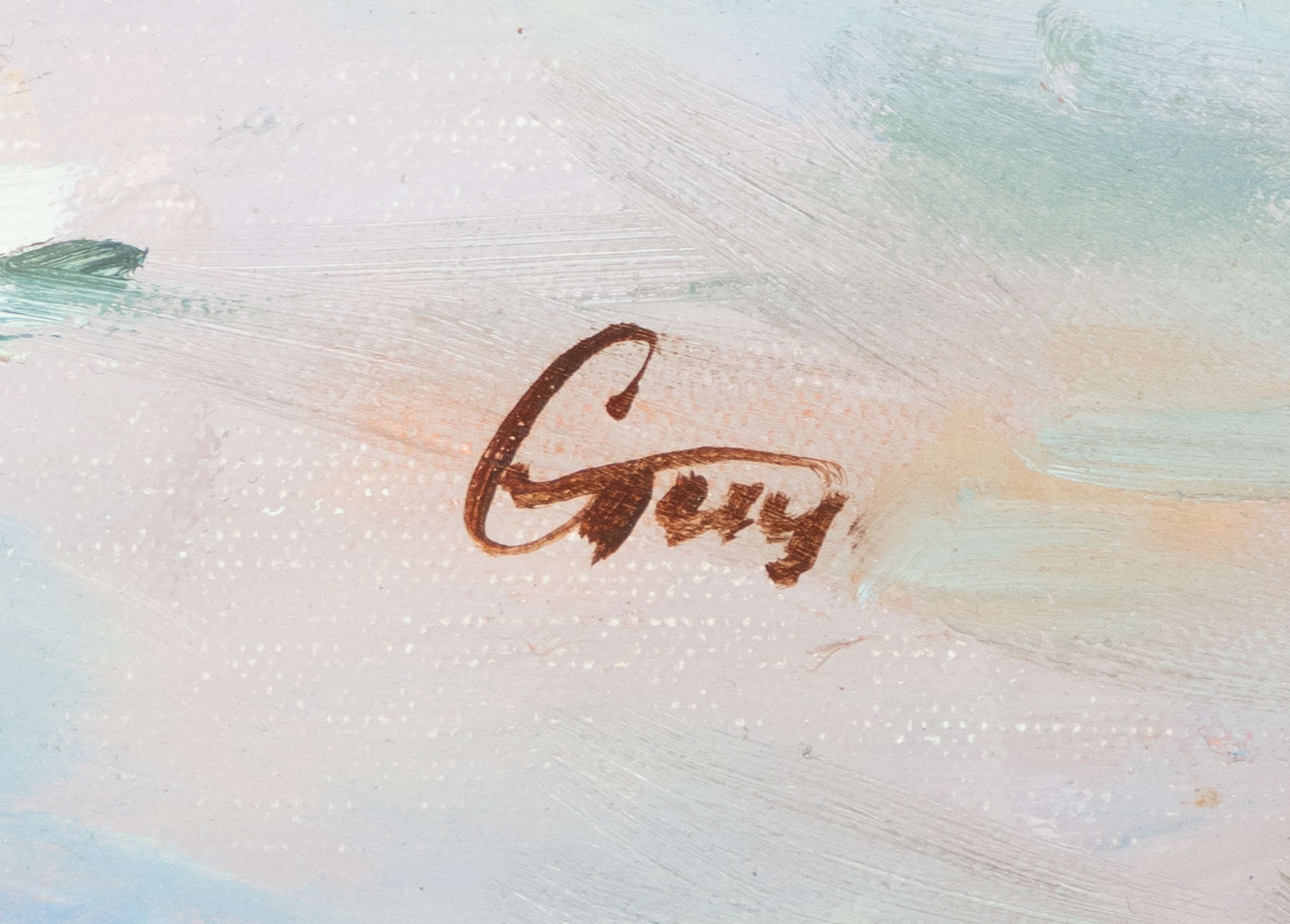 Artwork by Continental School, 19th Century, Continental School, 20th Century, Still life with vase of roses and peaches, Made of Oil On Canvas