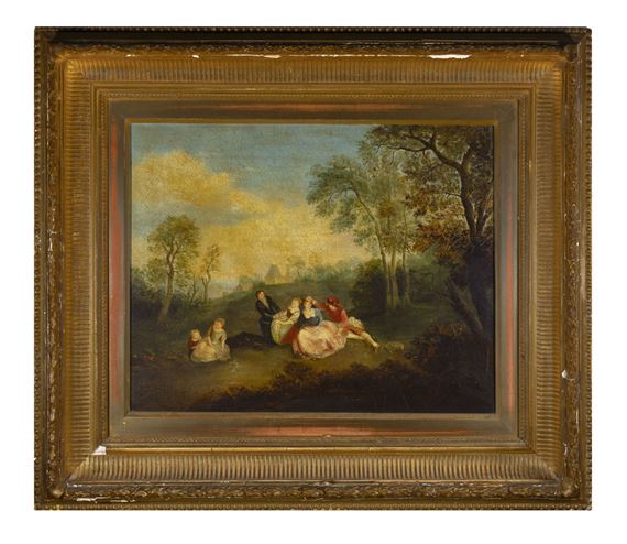 Figures in a Bucolic Landscape