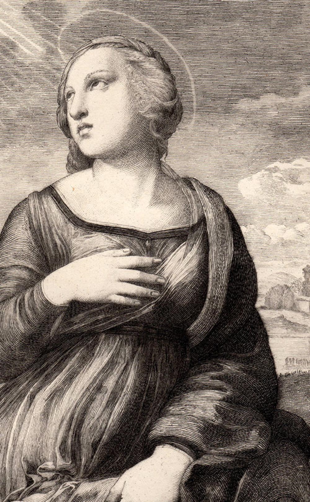 Raphaël Raffel | St. Catherine of Alexandria (1876) | MutualArt