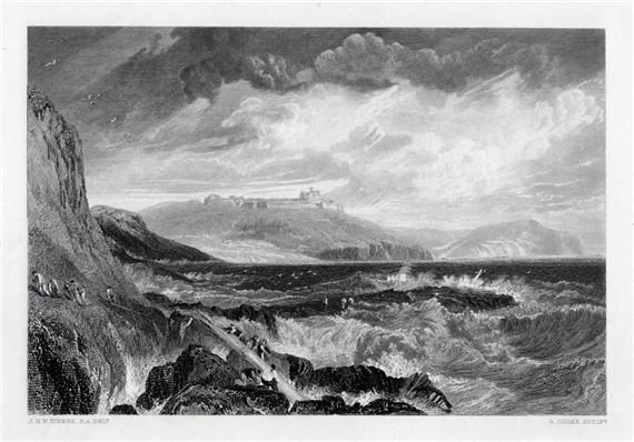 Pendennis Castle by Joseph Mallord William Turner, 1878