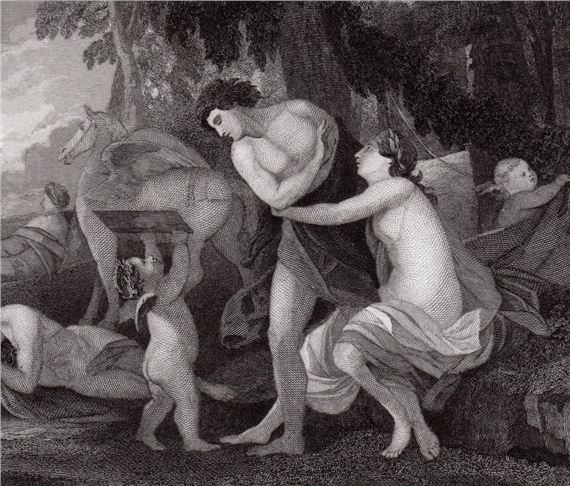 Nicolas Poussin | Cephalus and Aurora (1834) | MutualArt