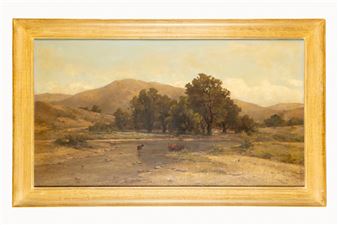 Landscape Cattle Scene - Carl Adolf Rudolf Julius von Perbandt