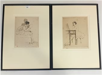 Ballerina Studies - Lucien Henri Grandgerard