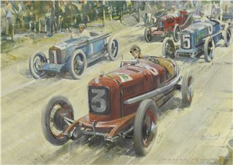 Peter J Ashmore (British 1923 - ), 'Alfa Romeo P2', - Peter J. Ashmore