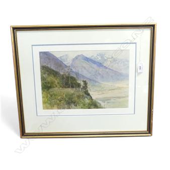 Mountain Landscape - A. Sinclair