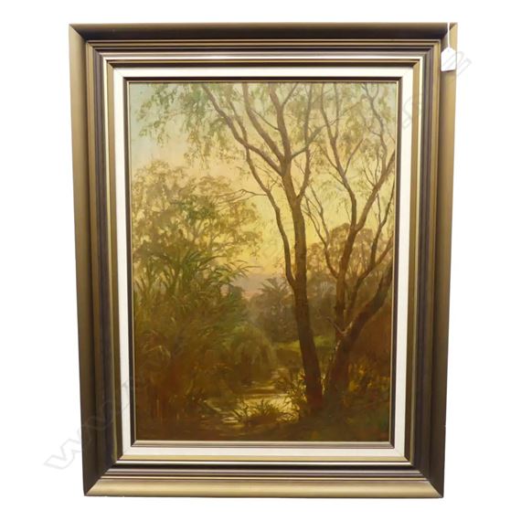 FERN SHROUDED PATH by Edmund Thomas Gouldsmith