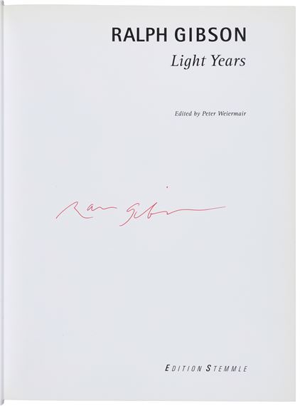 Ralph Gibson | Light Years | MutualArt