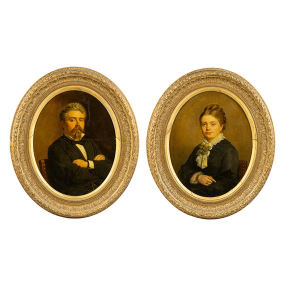 A Pair of Portraits - Eugene Siberdt