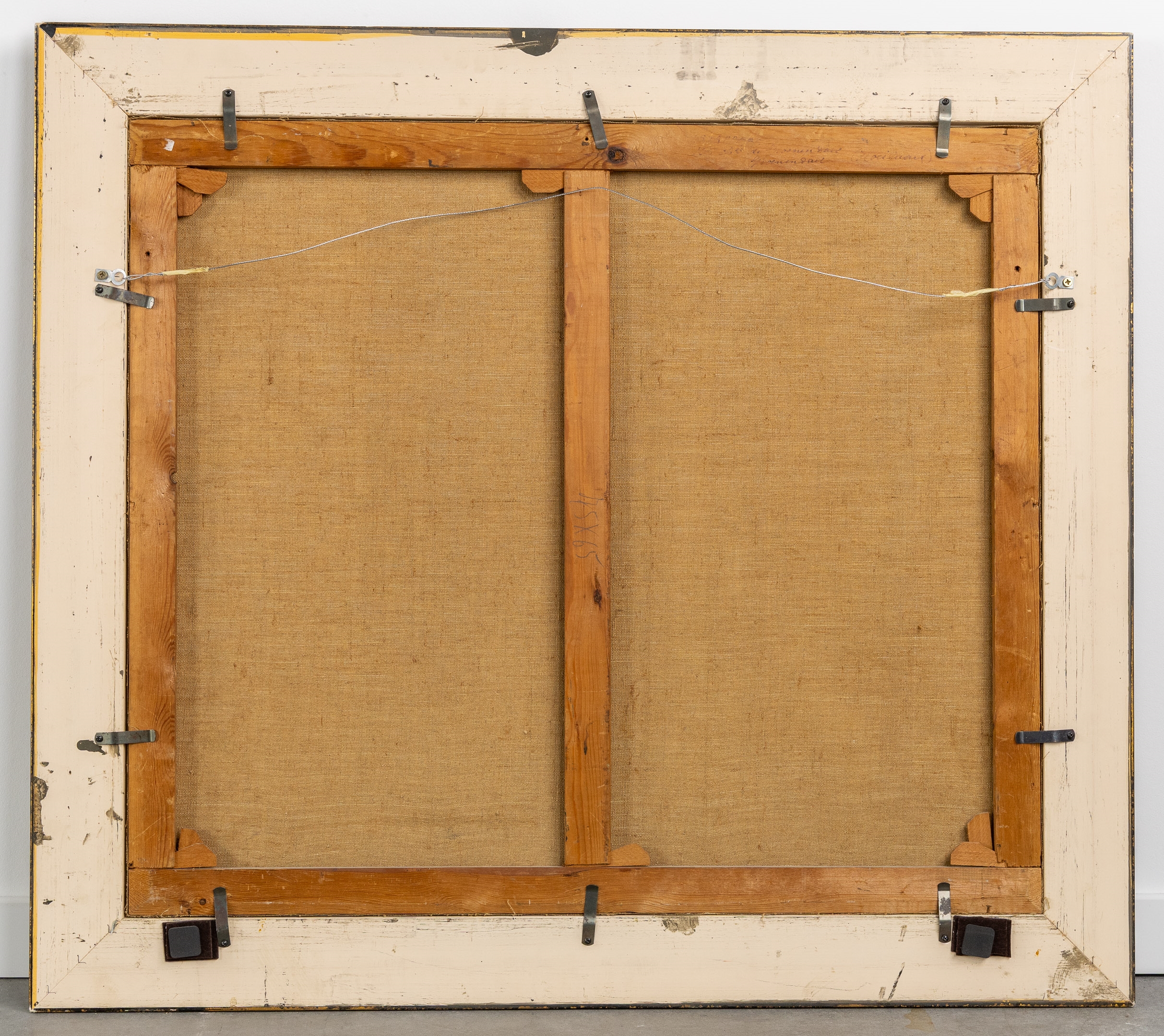 Artwork by Julien Stappers, Still Life with Indian Cress and Porcelain, Made of Oil On Canvas