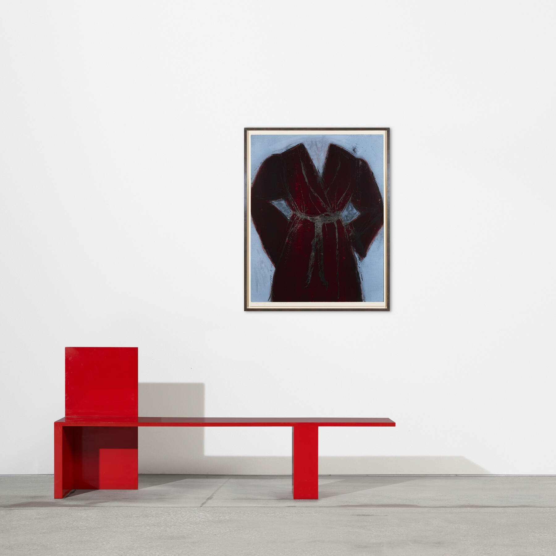 Jim Dine | The Maroon Robe (1991) | MutualArt