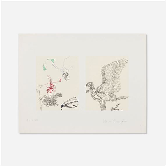 Untitled (from the 1993 Whitney Biennial in Seoul portfolio - Merce Cunningham