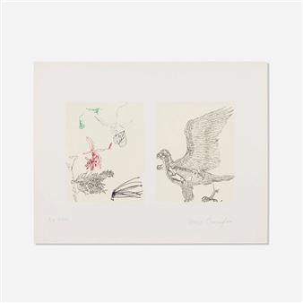 Untitled (from the 1993 Whitney Biennial in Seoul portfolio - Merce Cunningham