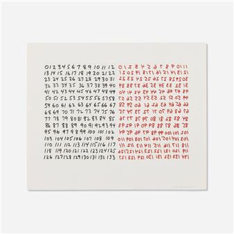 Counting (Double Over - Mel Bochner