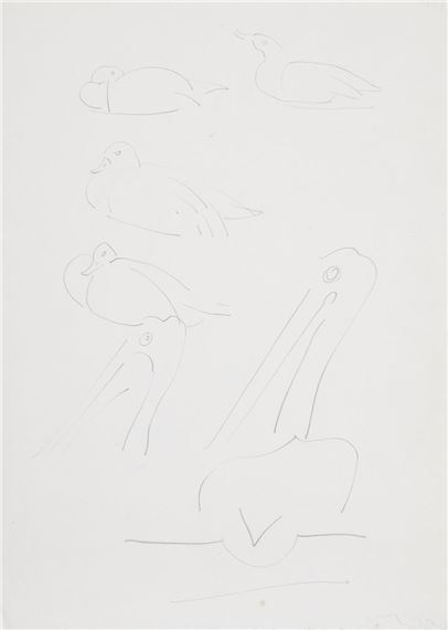 Pair of Sketches by Molvig - Jon Molvig