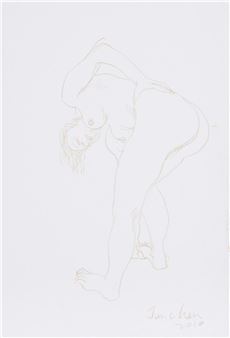 Untitled (Female Nude - Jun Chen
