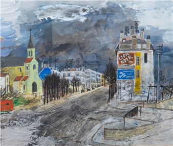 'Winter street in Joinville, France' - Charles Eyck
