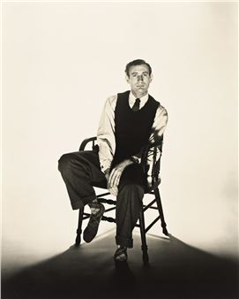 George Platt Lynes | Nude portrait of Yul Brynner (1942) | MutualArt