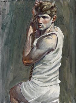 Study for a Gymnast (for the New York Abercrombie & Fitch Store - Mark Beard