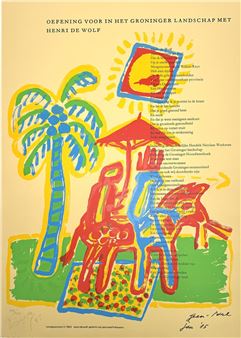 Oefening voor in het Groninger landschap met Henri de Wolf - Henri de Wolf