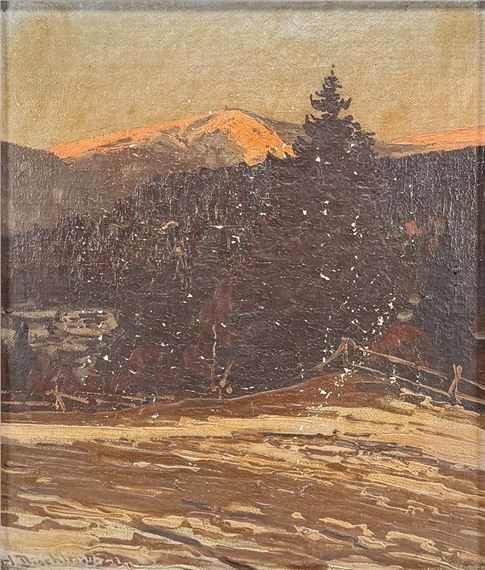 Berglandschap - Hermann Dischler