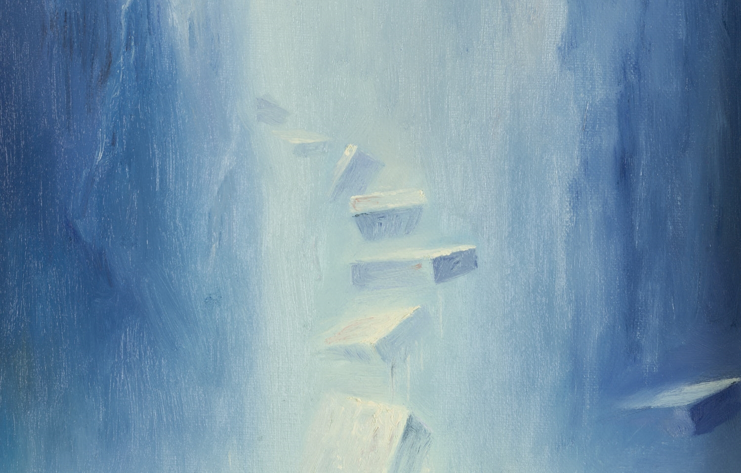 Artwork by Mariusz Lewandowski, Stone Staircase, Made of oil/canvas