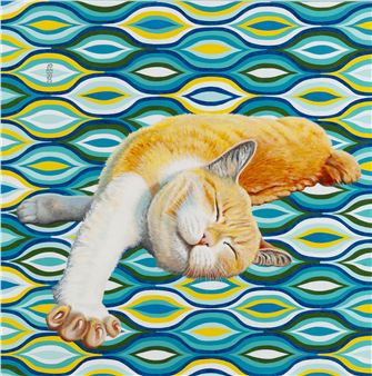 The sea and the sky are shining sharply - Joanna Bojar-Antoniuk