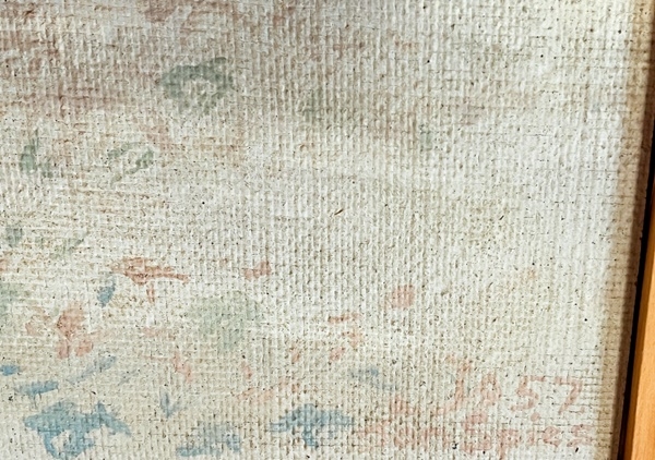 Artwork by Jan Spies, EXTREMELY RARE PAINTING BY JAN SPIES OF A NAMIBIAN LANDSCAPE SCENE