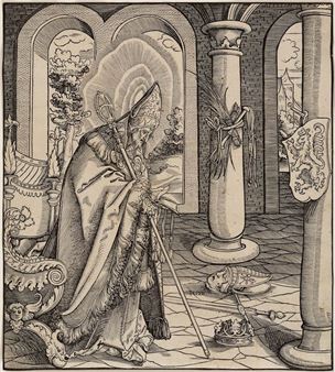 Saint Firminus of Amiens - Leonhard Beck