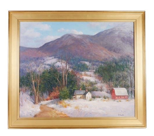 Rudolph Colao | Vermont Autumn Snow | MutualArt