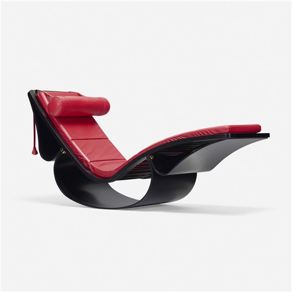 Oscar Niemeyer | Rio chaise lounge (1990) | MutualArt