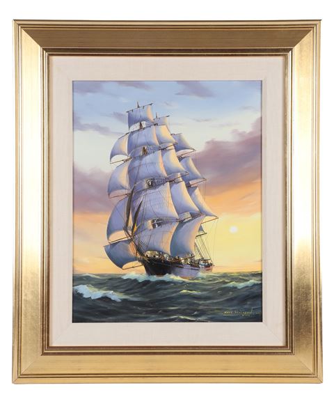 American Clipper Ship Flying Fish - Hans Skalagard