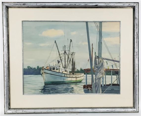 Little One, Tarpon Springs, Florida Shrimp Boat - Robert Blinn