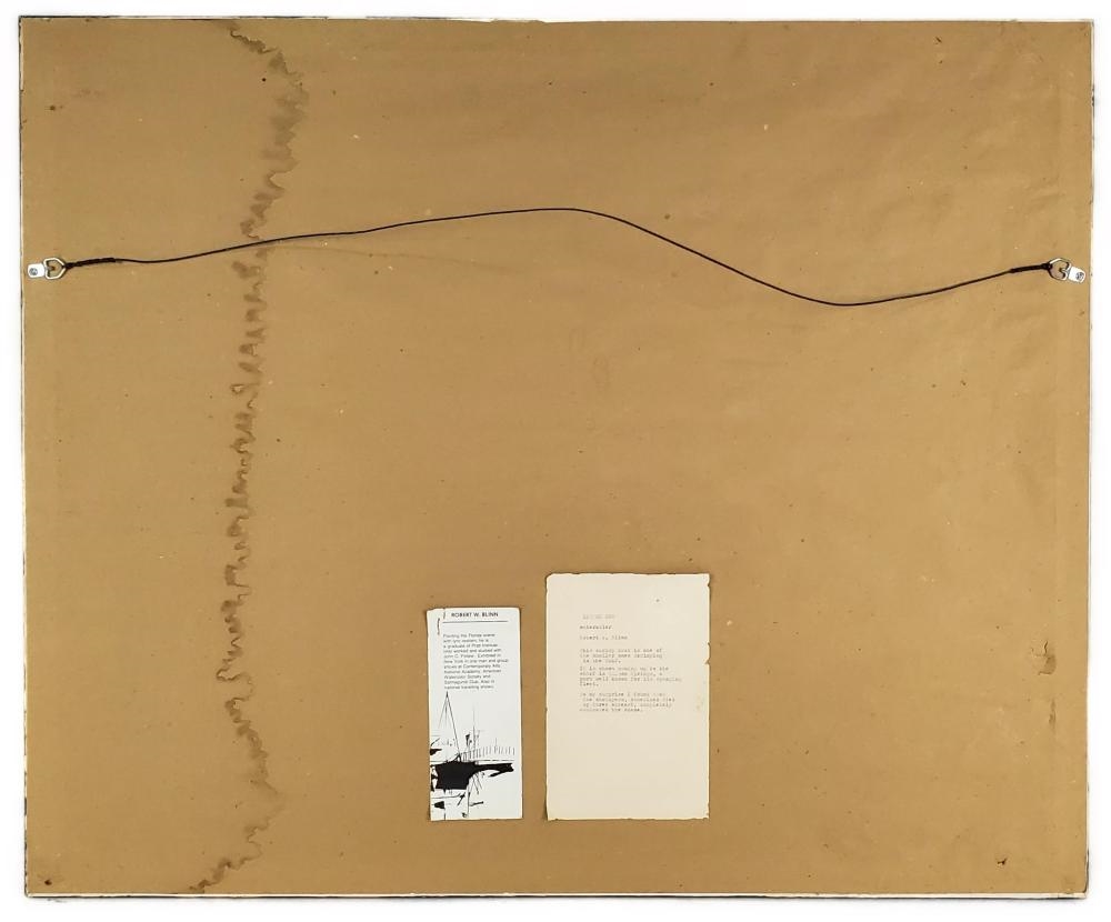 Artwork by Robert Blinn, Little One, Tarpon Springs, Florida Shrimp Boat, Made of Watercolor On Paper