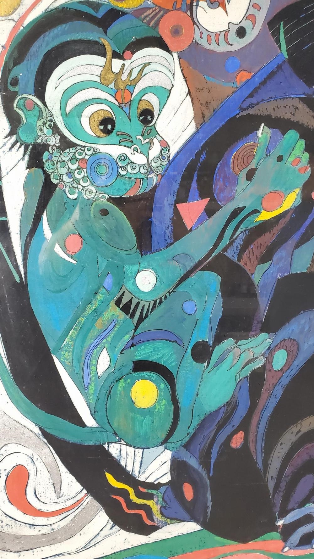 Jiang Tiefeng | The Monkey King | MutualArt