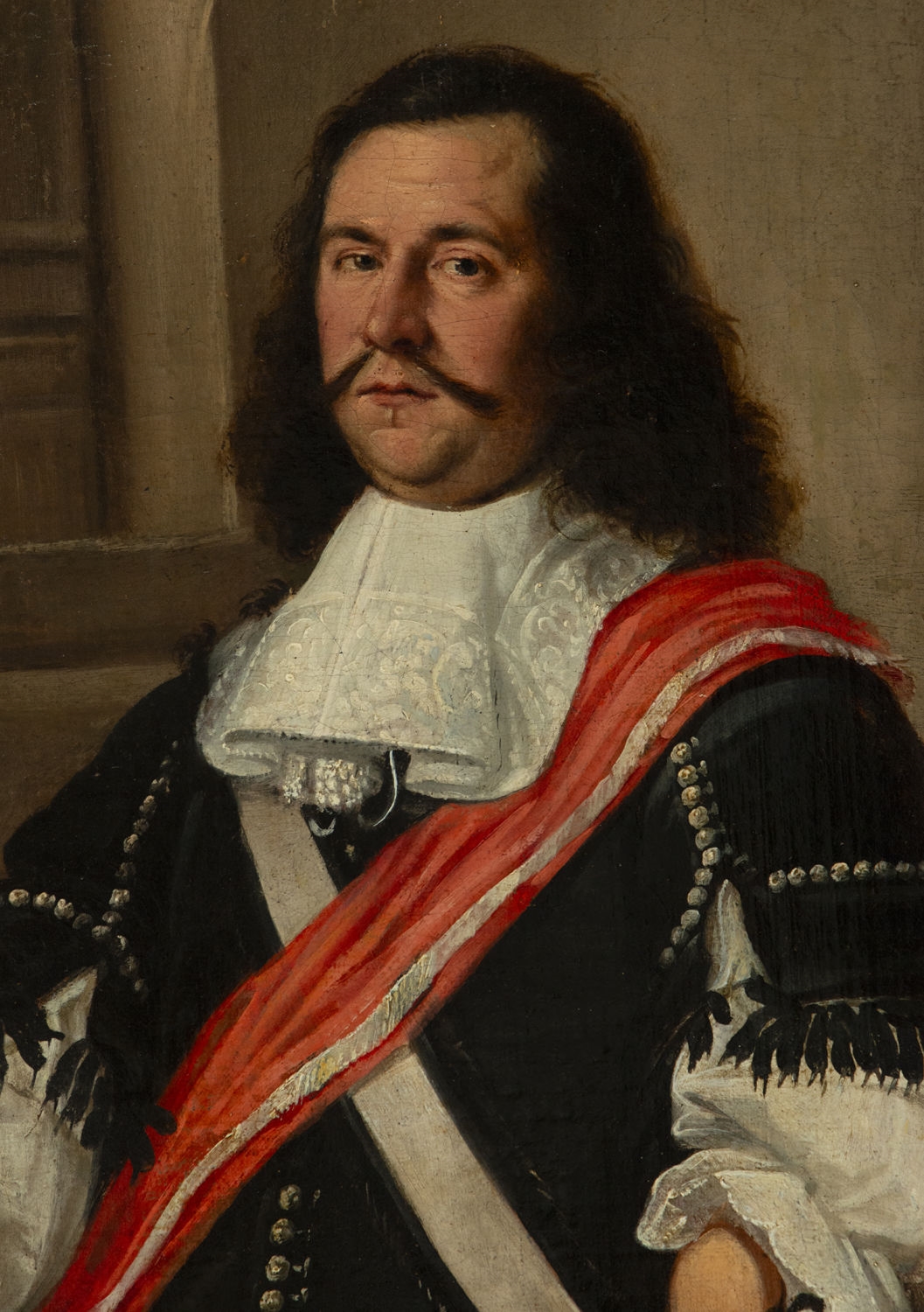 Cornelis Schut | Portrait of Captain General with Noble Coat of Arms ...
