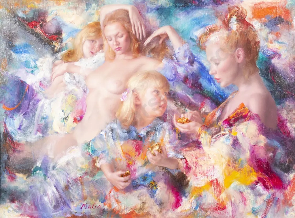 Artwork by Maurizio Gorraci, Untitled, Made of Oil On Canvas