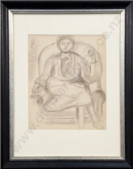 Seated Woman - Hilda Alexandra Wiseman