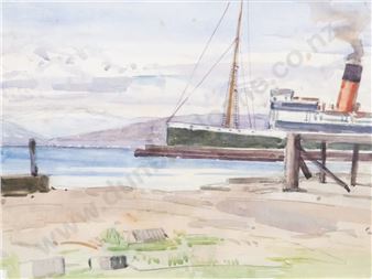 Boats in Petone - Nugent Welch
