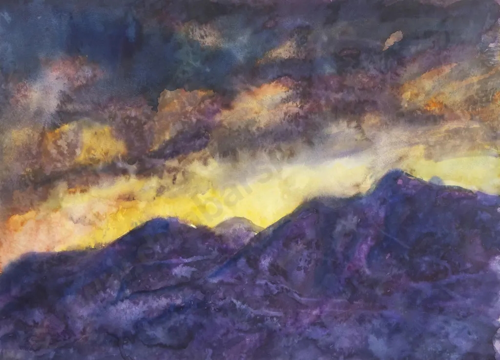 Artwork by Jane Evans, Å󲹳, Made of Watercolour On Paper