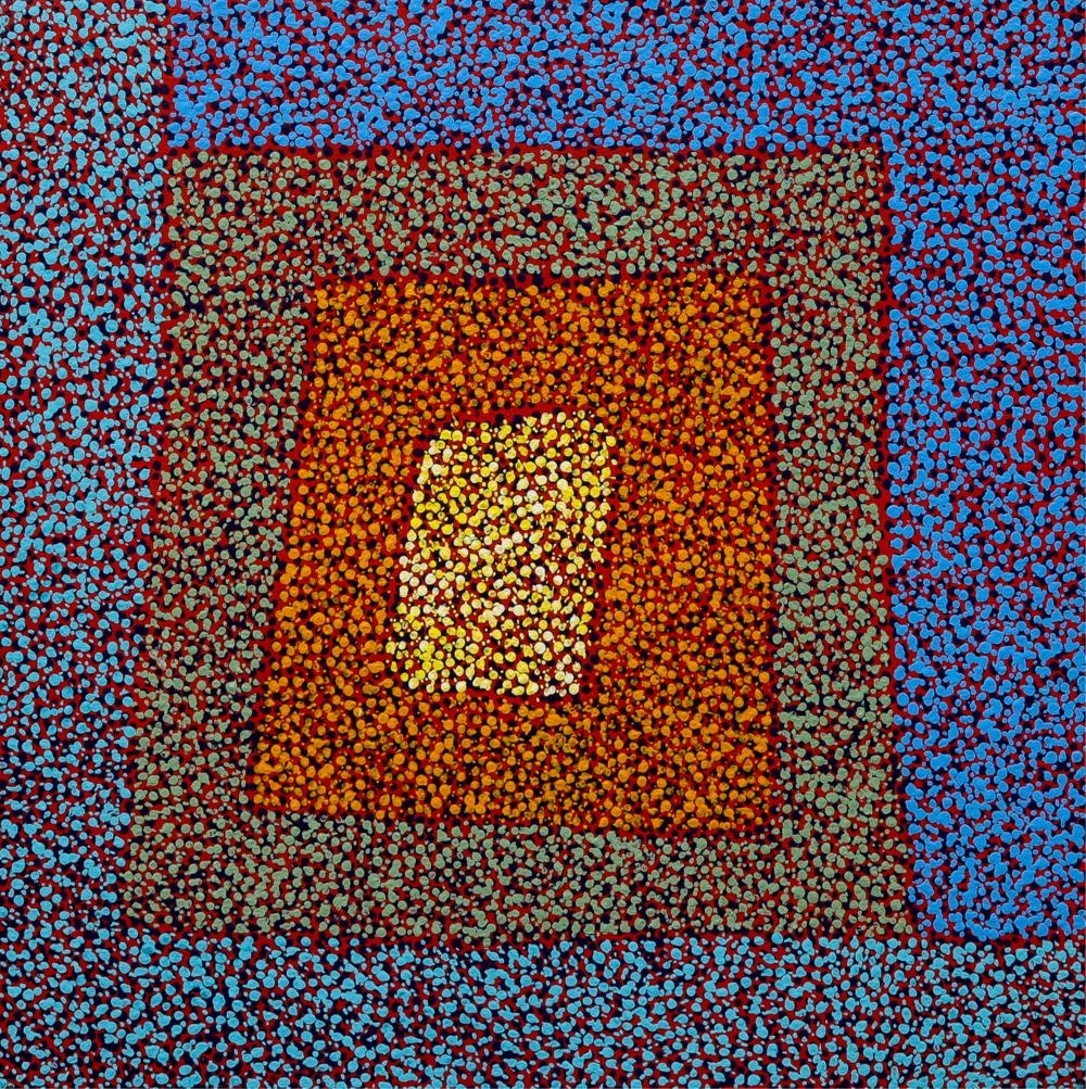 Artwork by Marie Rennie, Bush Seeds, Made of Acrylic On Canvas