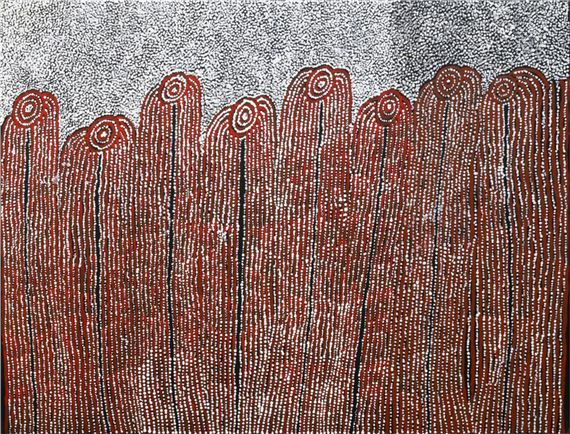 Women's Ceremony by Glenys Gibson Napaltjarri, 2023