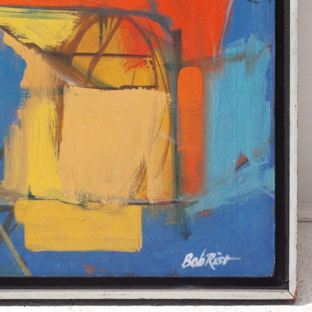 Artwork by Bob Rist, Abstract oil on canvas, Made of Oil On Canvas